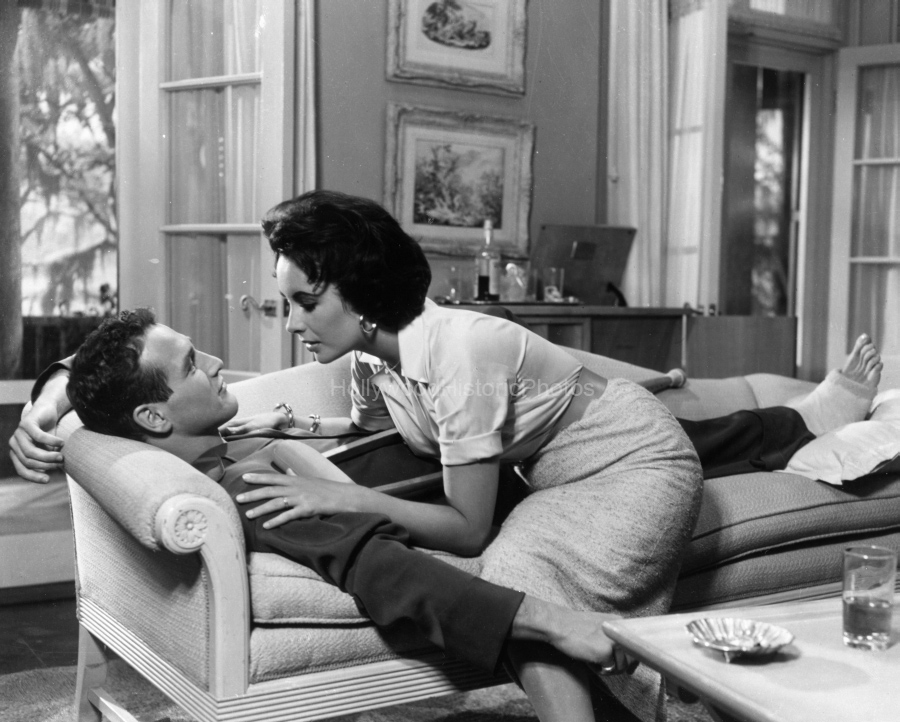 Paul Newman 1958 2 Cat On a Hot Tin Roof with Elizabeth Taylor wm.jpg